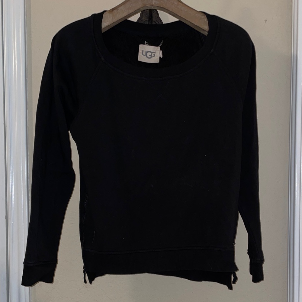 UGG Classic Black Pullover Sweatshirt